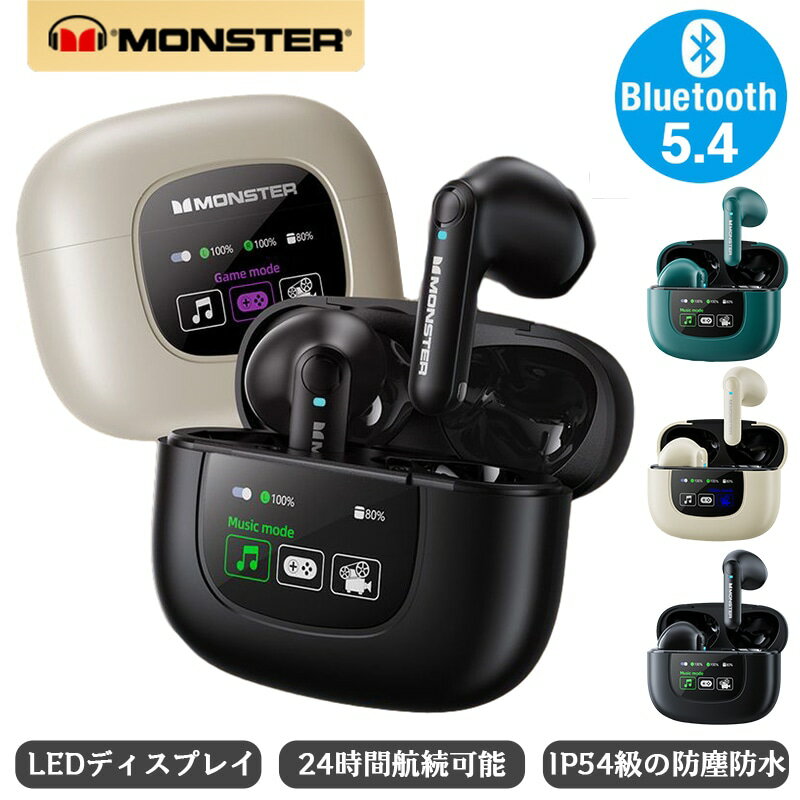 楽天PetPaw【新春応援SALE★10％OFFクーポン配布Bluetooth5.4ワイヤレスイヤホン　マルチポイント接続　ヘッドセット ワイヤレスイヤホン 防水防滴自動ペアリング 左右分離型Hi-Fi高音質残電量表示 LED付き 長時間待機 マイク内蔵 充電