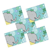 ☆あわふわゾウさん☆の紙せっけん5冊と【香り】あぶらとり紙6冊のセット