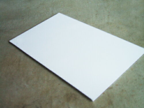 アルミ 複合板(100mm×300mm)アルミ/複合版/無地/白無地/看板/表示板 3