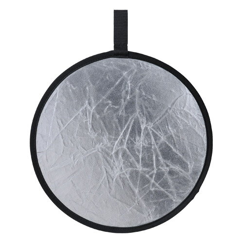 ハクバ HAKUBA コンパクトに収納できる レフ板プロ 12インチ(直径約30.5cm)S/W 表面シルバー/裏面ホワイト KRF-P12SW 4977187313109