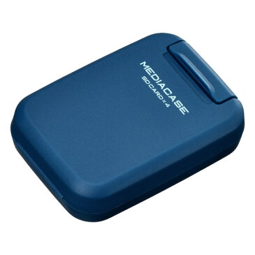ハクバ HAKUBA メディアを安心 保護 ポータブルメディアケース S SD/MicroSDカード用 スチールブルー DMC-20SSDBL 4977187371277