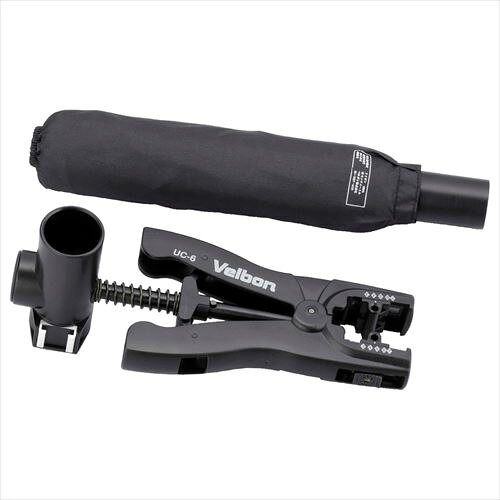 Velbon（ベルボン） アンブレラクランプ UC-6 4907990408570 アンブレラホルダー 雨除け 折り畳み傘付属 撮影機材