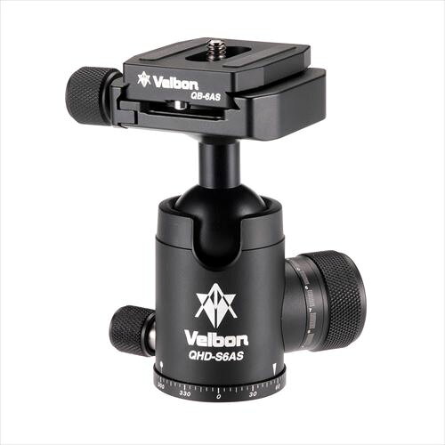 Velbon（ベルボン） 中型自由雲台 QHD-S6AS 4907990471505 アルカスイス互換シュー...