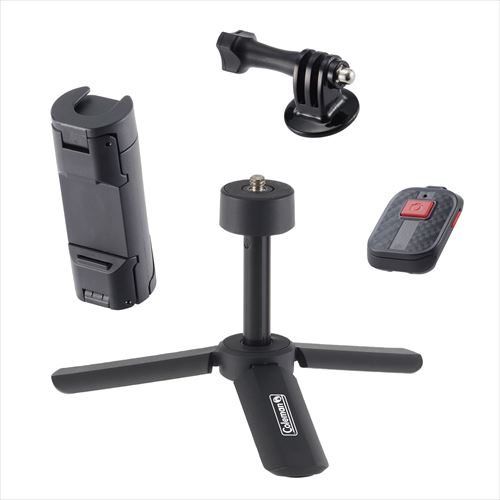 Coleman（コールマン） セルフィー グリップスタンド ブラック CVEPSGS 4907990302694 自撮り棒 スマホ三脚 リモコン付 スマホスタンドのサムネイル