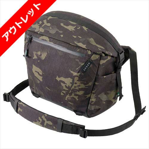 【アウトレット 訳あり特価】LUXXe（ラグゼ） フィールド ロールトップショルダーバッグ 11 カメラバッグ ブラックカモ SLX-FRSB11BC 4977187208207 ワンショルダー スリングバッグ おしゃれ ショルダー アウトドア ハクバ HAKUBA