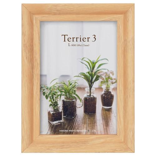 ハクバ フォトフレーム テリア3 Lサイズ 1面 ナチュラル FWTR3-NTL1 4977187491104 おしゃれ 壁掛け 写真たて かわいい プレゼント 木製