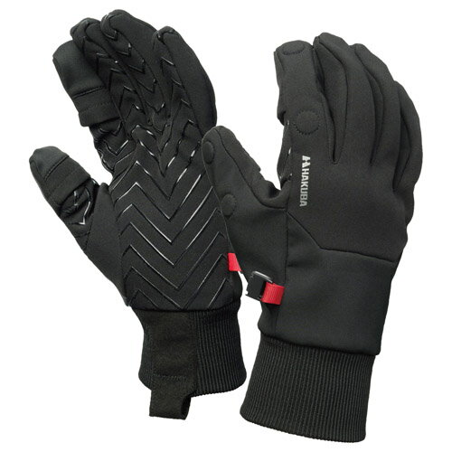 ハクバ エブリデイフォトグローブ Lサイズ ブラック KPG-EDLBK 4977187327083 カメラ おしゃれ 手袋 防寒 冬