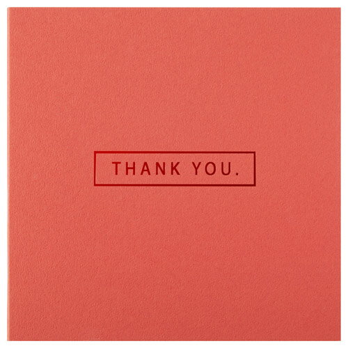 ハクバ フォトメッセージカード No.1110 Lサイズ 2面 スクウェア レッド M1110-SQL2RD 4977187601824 プレゼント