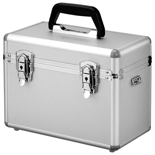 ハクバ アルミケース AC-02 ボックス S シルバー ALC-AC02-S 4977187201956 カメラバッグ おしゃれ 一眼レフ HAKUBA ハードケース アタッシュケース 鍵付き 小型 一眼レフ ミラーレス 機材保護 収納 運搬 銀