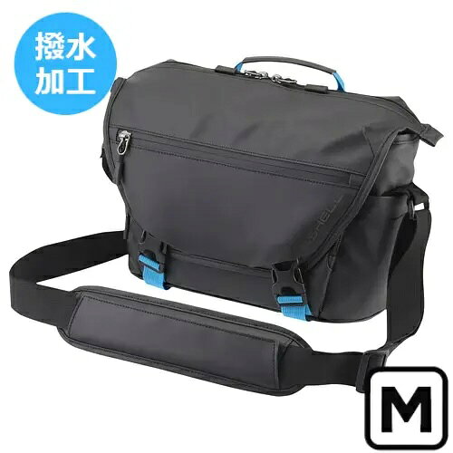 ハクバ プラスシェル レジスト02 ショルダーバッグ M SP-RS02SBMBK 4977187207866 カメラバッグ おしゃれ 撥水 防汚 一眼レフ ミラーレス HAKUBA メッセンジャーバッグ 斜め掛け 耐水 タフ 普段使い 黒