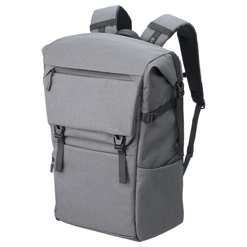 ハクバ プラスシェル シティ ロールトップバックパック26 G05 カメラバッグ グレー SP-CT05RTBP26GY 4977187208894 カメラリュック おしゃれ 一眼レフ ミラーレス 大容量 HAKUBA 大容量 26L 撥水 PC収納 灰