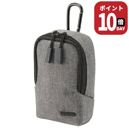＼ポイント10倍 お買物マラソン／ ハクバ プラスシェル シティ04 カメラポーチ M グレー SP-CT04-CPMGY 4977187206777 おしゃれ コンデジ カメラバッグ HAKUBA デジカメケース スマホポーチ ガジェットポー hkb-store-10026011 ハクバストア 楽天市場店 パッケージ画像