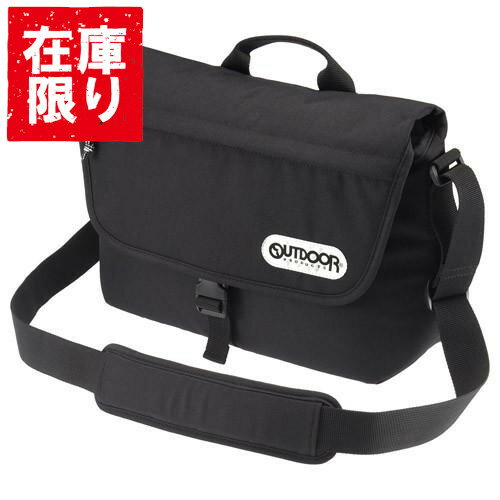 【アウトレット 訳あり特価】OUTDOOR PRODUCTS（アウトドアプロダクツ） カメラショルダーバッグ 05 ブラック ODCSB05BK 4977187206920 カメラバック おしゃれ かわいい 一眼レフ ミラーレス