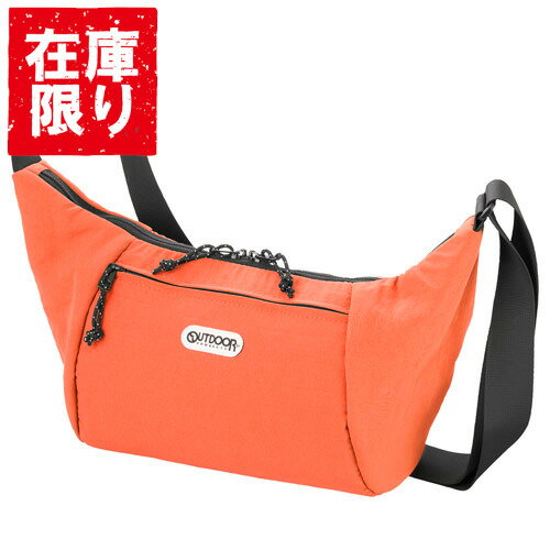 樂天商城 - 【アウトレット 訳あり特価】OUTDOOR PRODUCTS（アウトドアプロダクツ） カメラショルダーバッグ 06 オレンジ ODCSB06OR 4977187209129