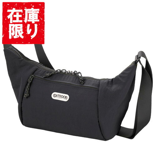 樂天商城 - 【アウトレット 訳あり特価】OUTDOOR PRODUCTS（アウトドアプロダクツ） カメラショルダーバッグ 06 ブラック ODCSB06BK 4977187209136