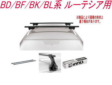 送料無料！INNO キャリアセット スクエアベース ルノー BD/BF/BK/BL系 ルーテシア用 【INSUT/K169/INB107BK】