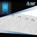 送料無料！(沖縄・離島不可) Azur エナメルキルトダッシュボードマット ギガ ホワイト 【AZD03WIA】