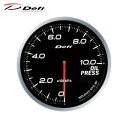 【レターパックプラス650】 Defi(デフィ)アドバンス BF φ60 油圧計 ホワイト 【DF10201】