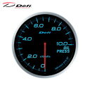 【レターパックプラス650】 Defi(デフィ)アドバンス BF φ60 油圧計 ブルー 【DF10203】