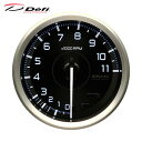 【レターパックプラス650】 Defi アドバンス A1 φ80 タコメーター 0~11000rpm【DF15501】