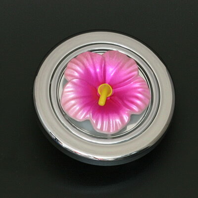 【ゆうパケット380】ホーンボタン・ハイビスカス(ピンク)【HK-73】