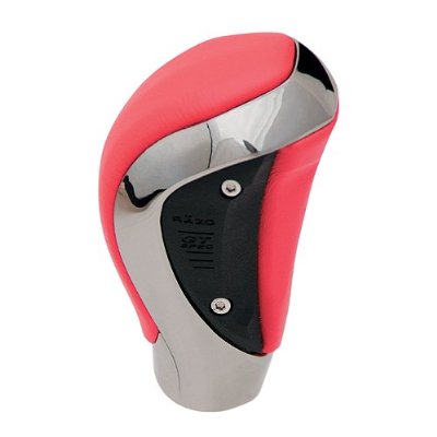 マニュアル用ノブ RAZO GT SPECノブ レッド 【カーメイト】RA125