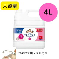 キレイキレイ LION ライオン 薬用 キレイキレイ 泡ハンドソープ 詰め替え 4L 泡 ハ...