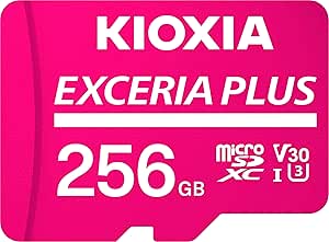  KIOXIA キオクシア microSD 256GB 旧東芝メモリ EXCERIA PLUS UHS-I U3 V30 Class10 Nintendo Switch動作確認済 microSDXC 最大読出100MB/s 最大書込85MB/s 4K対応 国内サポート正規品 メーカー保証5年 KLMPAE256G