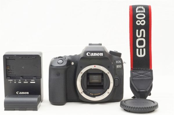 【中古】 『極美品』 Canon EOS 80D ボディ / Canon / キャノン / デジタル一眼レフカメラ / ボディ