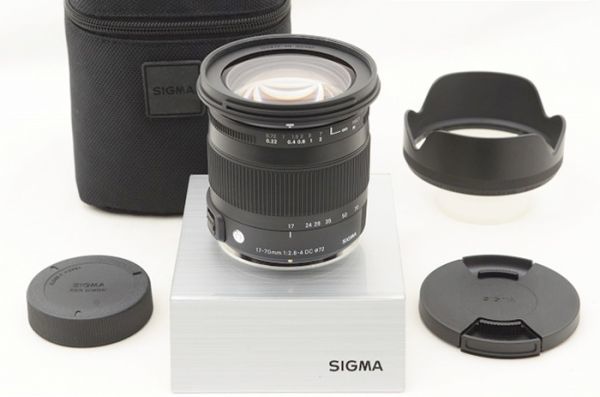 【中古】 『極美品』 SIGMA 17-70mm F2.8-