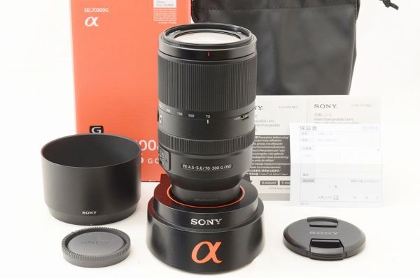 [美品] SONY ソニーレンズ E 70-350mm F4.5-6.3 G SONY FE 4.5-5.6/70-300 G OSS 望遠ズームレンズ Eマウント現状品譲渡