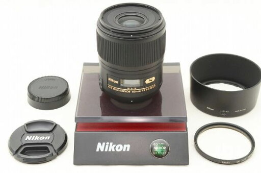 【中古】 『極美品』 Nikon AF-S Micro NIKKOR 60mm F2.8 G ED / ニコン / Nikon / レンズ / カメラ交換レンズ 【中古】 『極美品』 Nikon AF-S Micro NIKKOR 60mm F2.8 G ED / ニコン / Nikon / レンズ / カメラ交換レンズ