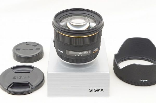 【中古】 『極美品』 SIGMA 50mm F1.4 EX 