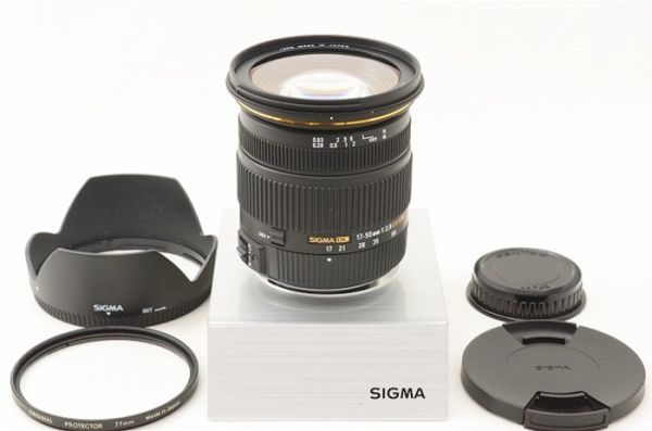 【中古】 『極美品』 SIGMA 17-50mm F2.8 