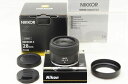 【中古】 『極美品』 Nikon NIKKOR Z 28mm F2.8 / Nikon / ニコン / レンズ / ミラーレス カメラ交換レンズ / NIKKOR Zマウント