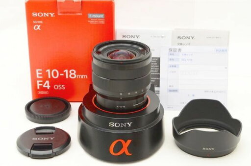 【中古】 『極美品』 Sony E 10-18mm F4 OSS / SEL1018 / Sony / ソニー / レンズ / ミラーレス カメラ交換レンズ / Eマウント 【中古】 『極美品』 Sony E 10-18mm F4 OSS / SEL1018 / Sony / ソニー / レンズ / ミラーレス カメラ交換レンズ / Eマウント