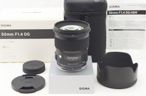 【中古】 『極美品』 SIGMA 50mm F1.4 DG 