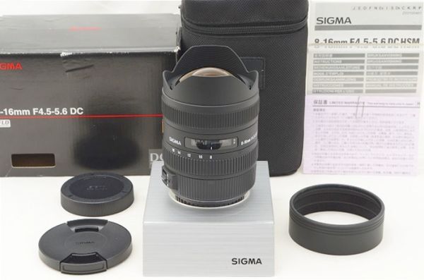 【中古】 『極美品』 SIGMA 8-16mm F4.5-5