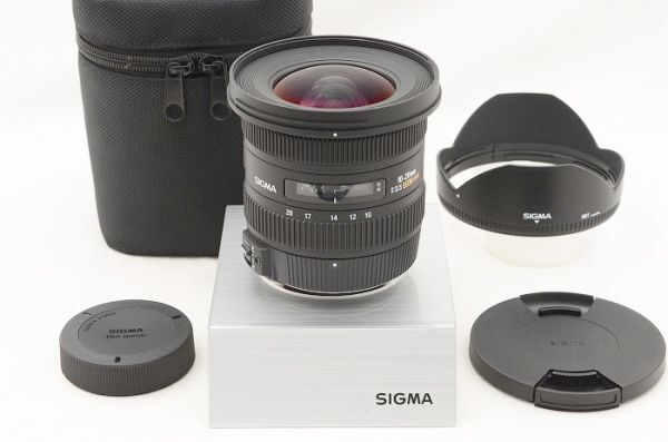 【中古】 『極美品』 SIGMA 10-20mm F3.5 