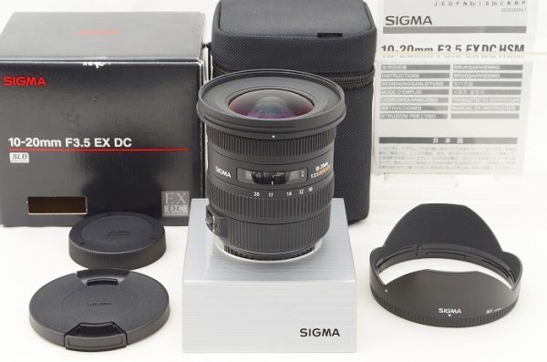 【中古】 『極美品』 SIGMA 10-20mm F3.5 