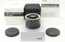 【中古】 『極美品』 SIGMA TELE CONVERTER TC-2001 Canon用 / シグマ / SIGMA / テレコンバーター / マウント C...