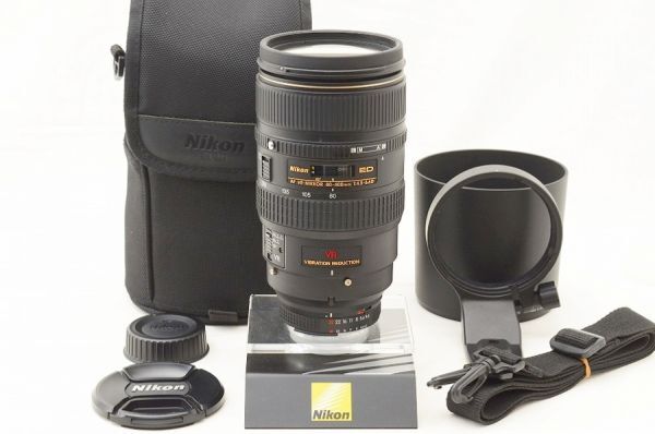  『極美品』 Nikon AF NIKKOR 80-400mm F4.5-5.6 D ED VR / ニコン / Nikon / カメラ交換レンズ