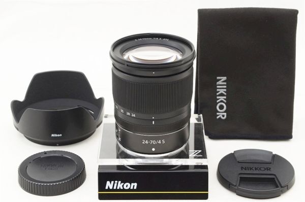 【美品】中古品 Nikon レンズ Z24-70 f/4S NIKKOR Z 24-70mm f/4 S 中古価格比較 - 価格.com
