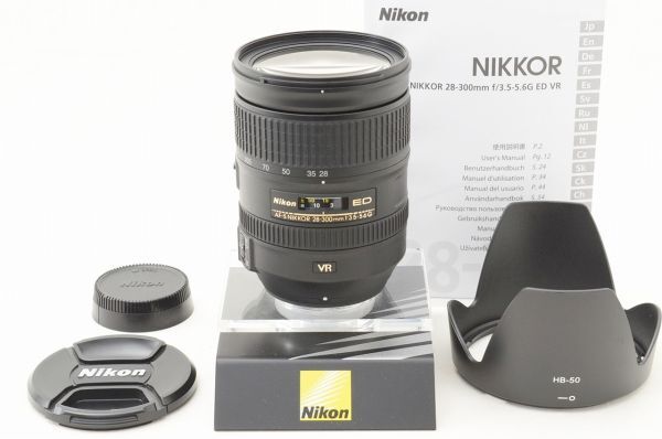 楽天市場】NIKON AF-S 28-300mm f3.5-5.6G ED VR 中古の通販