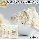 純正プロテイン 500g×3個 ソイ プロテイン 大豆 甘くない プロテイン 100% 女性 高校生 高齢者 お試し パウダー 粉末 保存料 無添加 たんぱく質...