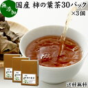 柿の葉茶 30パック×3個 柿葉茶 無農薬 柿の葉 かきの葉茶 柿茶 茶葉 国産 無添加 100% 徳島県産 健康茶 薬草茶 送料無料 ビタミンC プロビタミン ノンカフェイン カフェインレス 妊婦 妊娠中 授乳中 子供 お試し おためし ハーブティー お茶 サプリ ティーパック バッグ