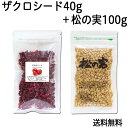 ザクロシード 40g + 松の実 100g 送料無料 ザクロのフリーズドライ 乾燥 ざくろ ドライ 不飽和脂肪酸 リノレン酸 オレイン酸 送料込 【健康生活研究所】 【コンビニ受取対象商品】