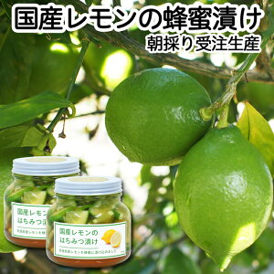 国産レモンのはちみつ漬け680g×2個 (朝採り受注生産) 蜂蜜 はちみつレモン ハニーレモン 檸檬 ハチミツ 奈良県産 【コンビニ受取対象商品】