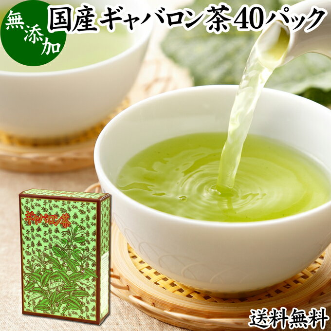 楽天青汁 粉末 健康茶の健康生活研究所ギャバロン茶 40パック ギャバ茶 国産 無添加 100％ ギャバ 50倍 サプリ GABA 送料無料 ガンマ アミノ酪酸 γ-アミノ酪酸 ティーパック ティーバッグ 日本茶 緑茶 個包装 持ち運び 便利 アウトドア キャンプ ハーブティー 健康茶 薬草茶 茶葉 サプリ サプリメント 薬草 自然療