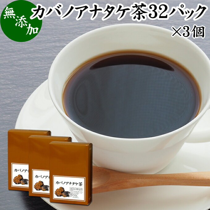 カバノアナタケ茶 32パック×3個 チ